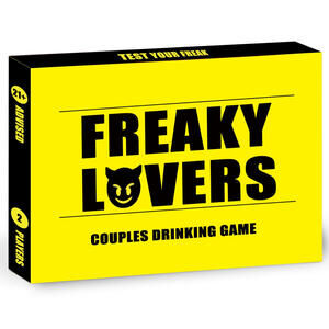 Trikendou Couple Drinking Game: Fun Adult Date Night Cards - Test Your Freak!